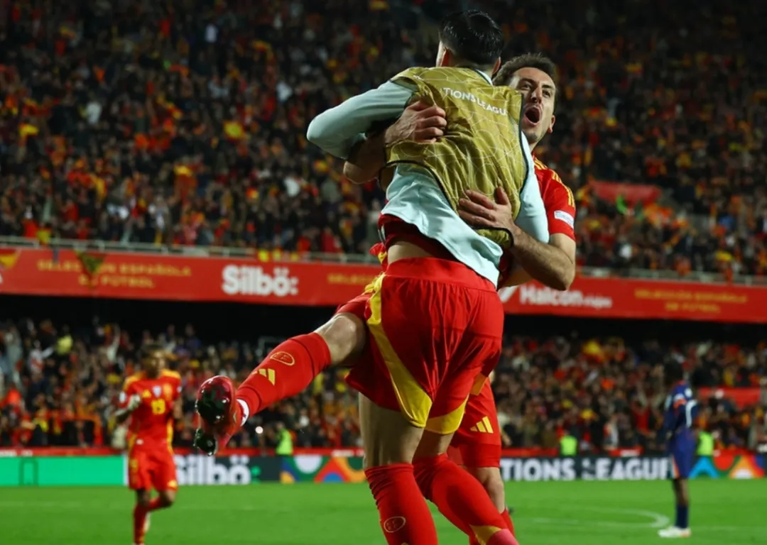 西班牙国家足球队壮举赢得欧预赛