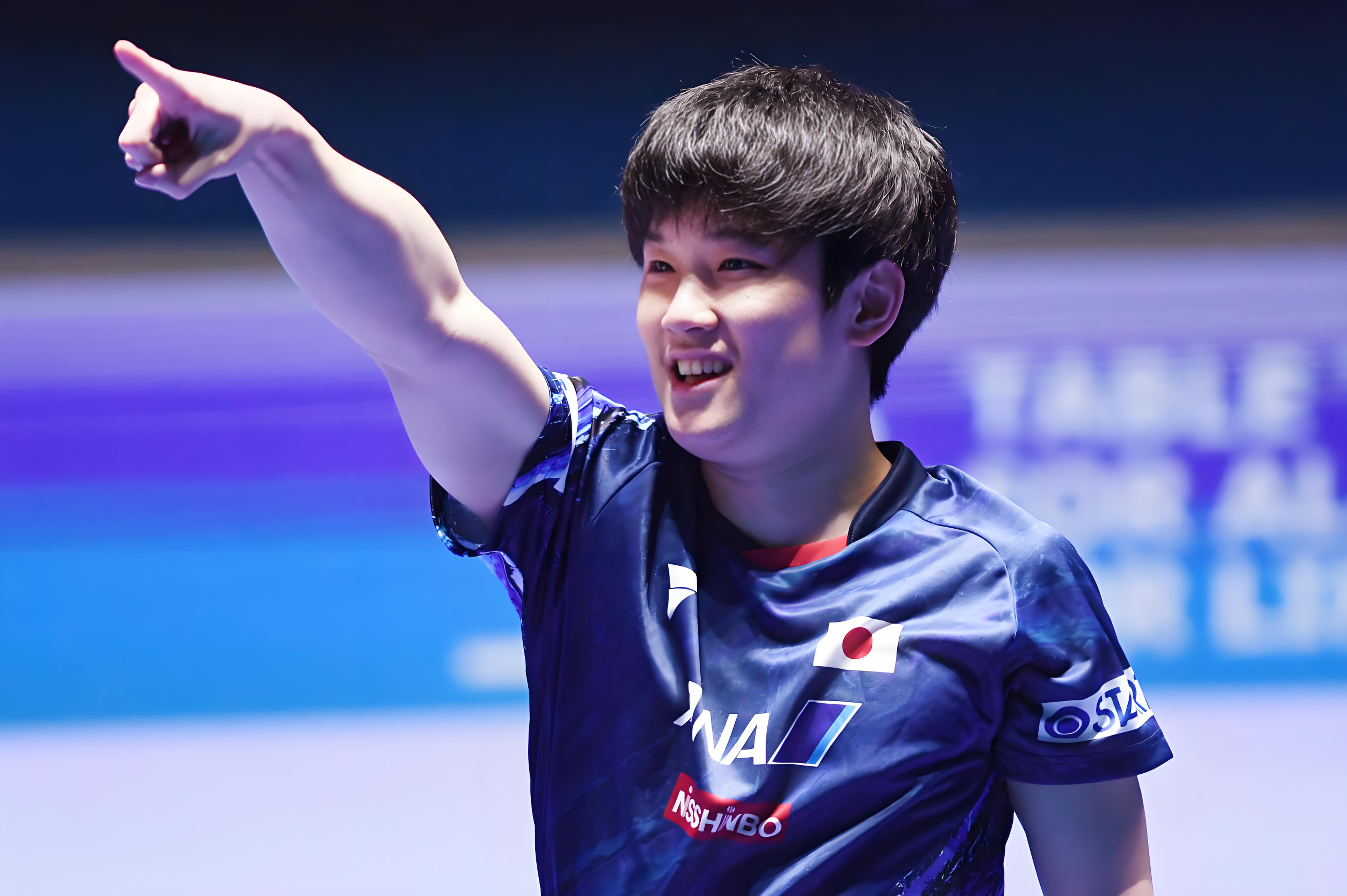 关于日本队横扫德国队，张本智和刷新纪录的信息